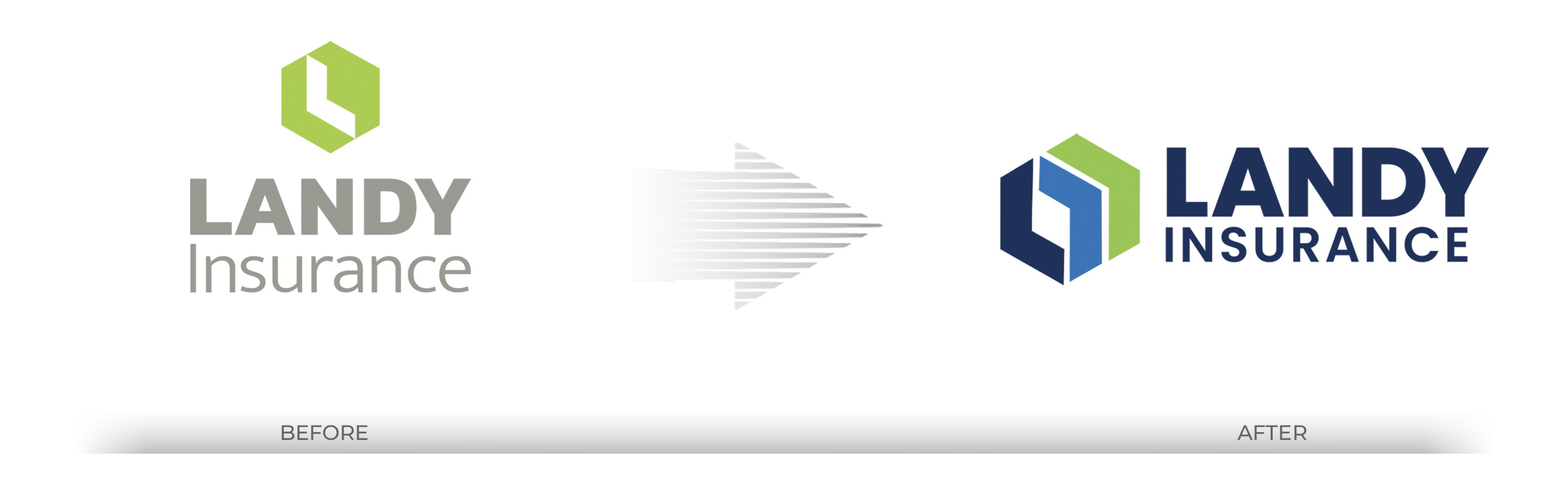 Logo Before and After